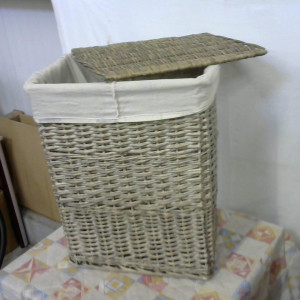 Panier à linge en osier 
