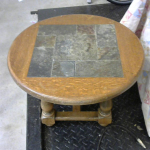 Table basse ronde