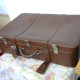 Valise cuir marron