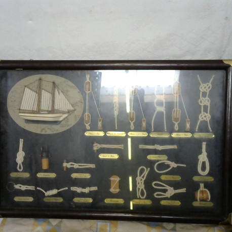 Tableau nœud de pêche