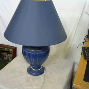 Lampe de chevet bleu