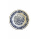 Assiettes motifs bleus