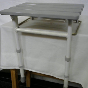 Tabouret de douche rabattable