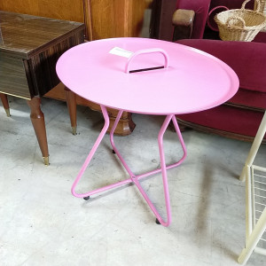 table plateau rose