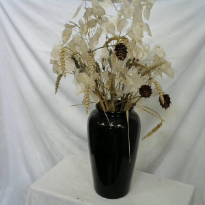 Vase noir